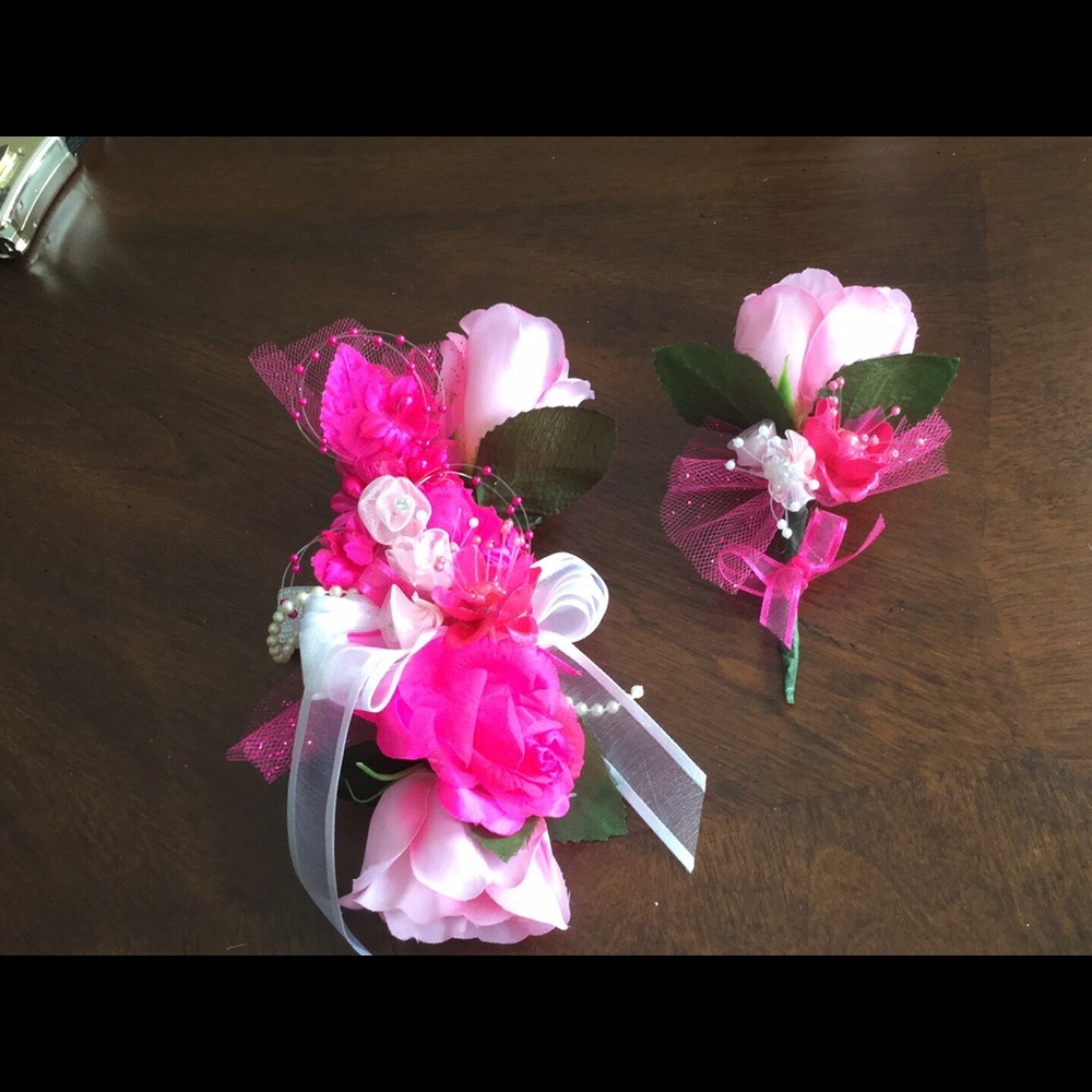 Corsage and boutonniere